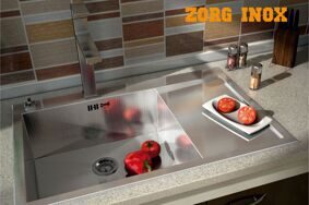 Мойка  для кухни X-7851-L чаша левая с крылом-сушкой